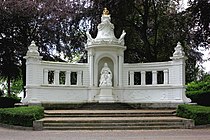 Monument in den Rheinanlagen in Koblenz, inaugurated in 1896, work by Karl Friedrich Moest (sculpture) and Bruno Schmitz (monument).