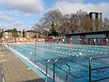 La piscina all'aperto di London Fields.