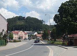 Centre of Městečko Trnávka