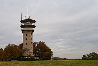 Uitzichttoren Longinusturm in de Baumberge