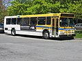 A highway coach bus, at UBC Loop. (Running route #480)