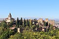 Alhambra vu du Généralife.