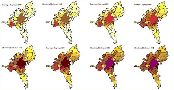 Πυκνότητα Δόμησης Μητροπολιτικού Συγκροτήματος