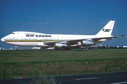 Boeing 747-200 der Air Gabon