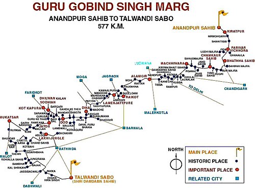 GGS Marg Map