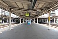 Takasaki Line platform in July 2021