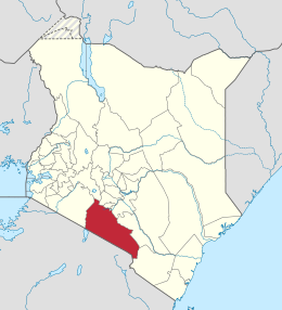 Contea di Kajiado – Localizzazione