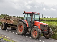 Kubota M105S en Irlande.