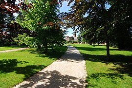 A view of the park in Lanvollon