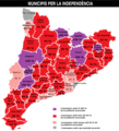 Percentatges de populacion aderenta per comarca (15/7/2015)