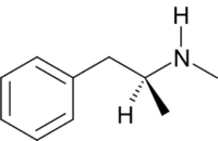 Methamphetamine's chemical structure