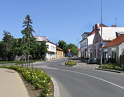 Ulice K Libuši a náměstí Prezidenta Masaryka