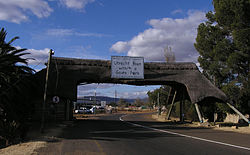 Stadspoort van Utrecht, KwaZulu-Natal.