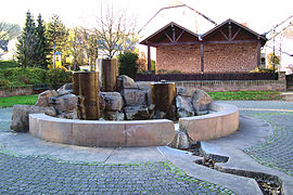 Marktplatz mit Brunnen