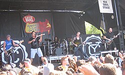 Yellowcard vuonna 2012