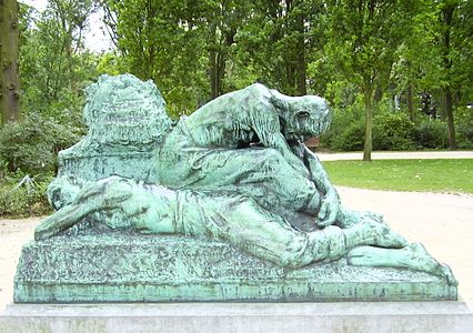 Les Bâtisseurs de villes, Bruxelles, parc du Cinquantenaire.