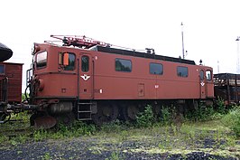 SJ locomotief 937 op 5 augustus 2003 te Grängesberg