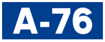 Autovía A-76 shield}}