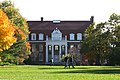 Enrollment Services Center on fall afternoon