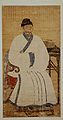 Portrait of Yi Je-hyeon (1287–1367 AD) of the Goryeo dynasty, wearing simui