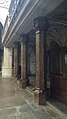 Pillars inside the St. John's Chapel in Nonnberg Abbey