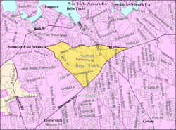 U.S. Census map