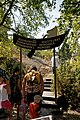 Gateway to Moominpapa's memoirs in Moomin World, Naantali.