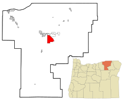 Location of Tutuilla, Oregon