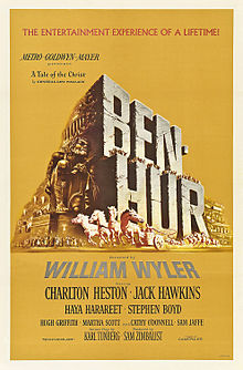 Poster tayangan pawagam filem Ben-Hur, 1959