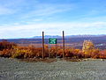 A 4086 pies (1245,41 m), la cima del MacClaren es la punta más alta de la autopista.