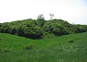 Le sommet du Kochersberg, emplacement de l'ancien château puis d'une tour de Chappe.