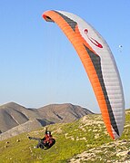 Parapente en Haute-Provence.