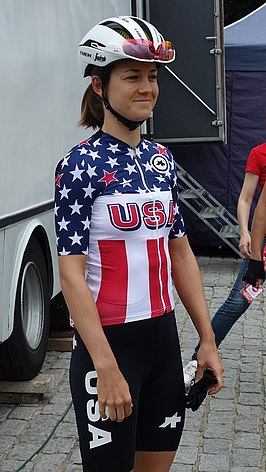 Ruth Winder in de Lotto Belgium Tour 2019