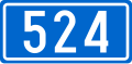 D524 state road shield