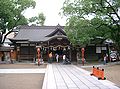 方違神社の旧拝殿　2007年7月15日撮影　