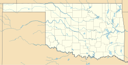 2011 Oklahoma earthquake is located in Oklahoma