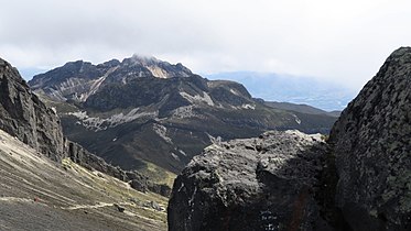 Blick auf die West-Kordilleren