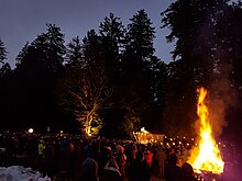 Navidad en bosque - Bad Wildbad - Aichelberg, 24.12.