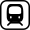 BKV vonat symbol