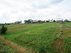 A view of the village