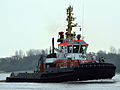 Bugsier 10 auf der Elbe bei Hamburg