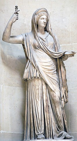 Standbeeld Hera, Camapana Collection, Louvre