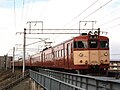 Set S107 in original livery in 1982