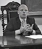 Michel Foucault, 1974.