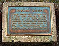 Plaque explaining the legend of Siwash Rock.