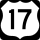 U.S. Highway 17 Truck marker