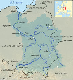 A Narew a Visztula vízgyűjtő rendszerében