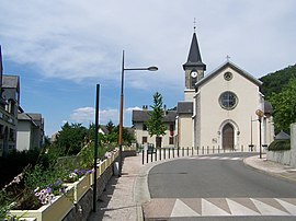 The church in Voglans