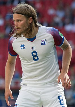 Birkir Bjarnason in 2018