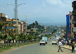 Street in Downtown Debre Tabor